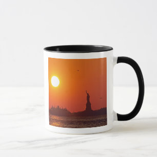 Mug Statue de la Liberté, port de New York, NY, États-