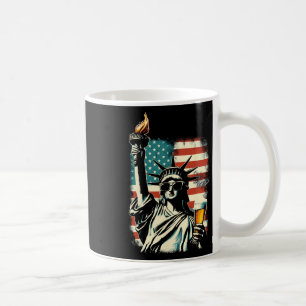 Mug Statue de la Liberté Usa Fête de la Bière du 4 Jui