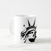 Mug Statue de l'Amérique de la liberté (Devant gauche)