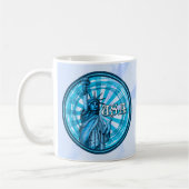 Mug Statue De Liberty Blue USA (Gauche)