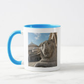 Mug statue de lion devant San Francesco di Paola (Gauche)