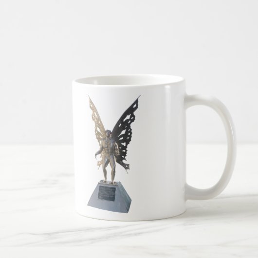 Mug Statue de Mothman de point la Virginie Occidentale (Droite)