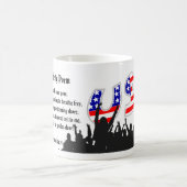 Mug Statue du poème de la liberté, Une nation d'immigr (Centre)