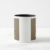 Mug Statue d'une jeune fille d'employé (bois) (Centre)