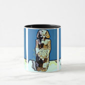 Mug Statue égyptienne de dessin animé (Centre)