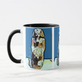 Mug Statue égyptienne de dessin animé (Gauche)