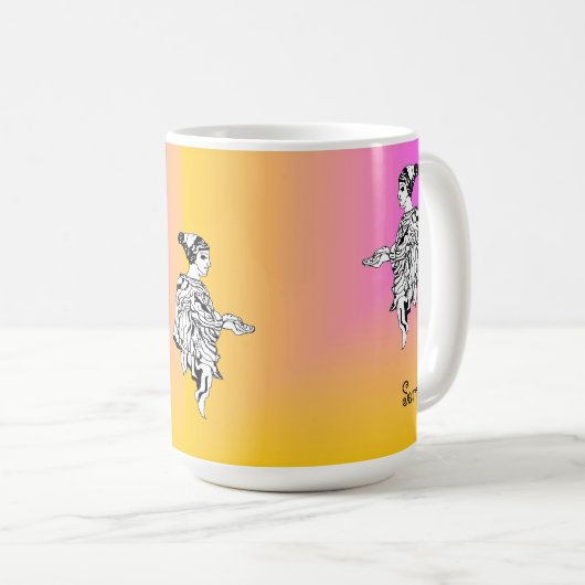 Mug : Statue grecque (Devant droit)