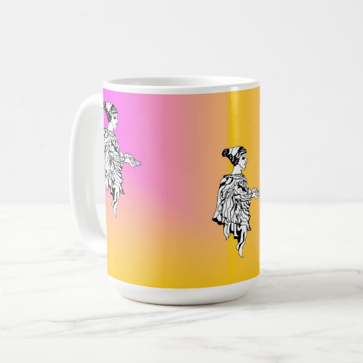 Mug : Statue grecque (Devant gauche)
