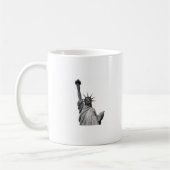 Mug Statue noire et blanche de la Liberté (Gauche)