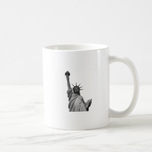 Mug Statue noire et blanche de la Liberté