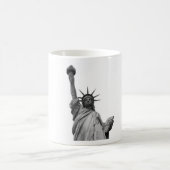 Mug Statue noire et blanche de la Liberté (Centre)