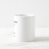 Mug Statut de la relation Barista (Centre)