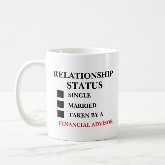 Mug Statut de la relation Conseiller financier (Gauche)