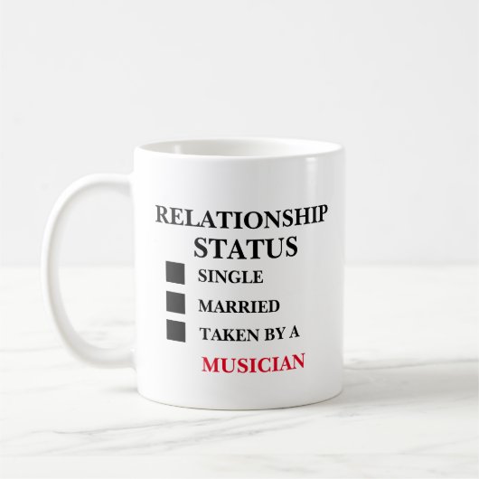 Mug Statut de la relation Musicien (Gauche)
