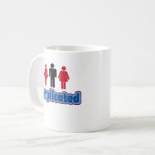 Mug statut de rapport drôle (Devant gauche)