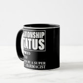 Mug Statut Relatif Pris Par Super Hot Pharmacist (Devant gauche)