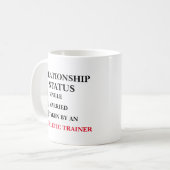 Mug Statut relationnel Préparateur physique  (Devant gauche)