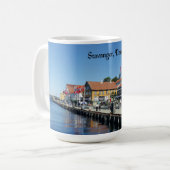 Mug Stavanger, Norvège photo pittoresque, (Devant gauche)