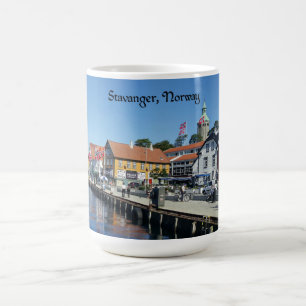 Mug Stavanger, Norvège photo pittoresque,