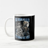 Mug Stay Behind Me Kitten It's Gonna Get Wild Funny Al (Gauche)