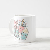 Mug Stay Cool,Drink Cute–Trendy Summer Quote (Devant gauche)