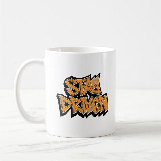 Mug Stay Driven Graffiti (Gauche)