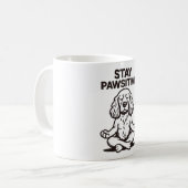 Mug Stay Pawsitive (Devant gauche)