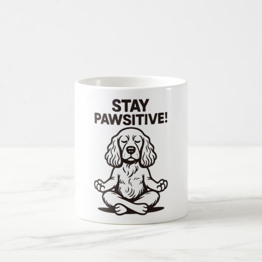Mug Stay Pawsitive (Centre)
