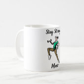 Mug Stay Strong Personalized Support T-Shirt |  (Devant gauche)