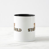 Mug Stay Wild - Empreinte de léopard avec Cheetah Head (Centre)
