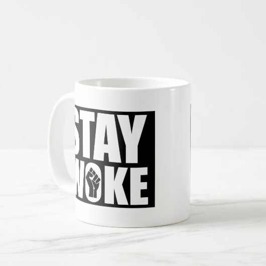 Mug Stay Woke (Devant gauche)