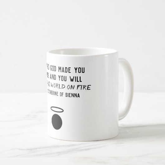 Mug Ste Catherine de Sienne (Devant droit)