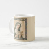 Mug Ste Rita de Cascia (M 015) (Devant gauche)