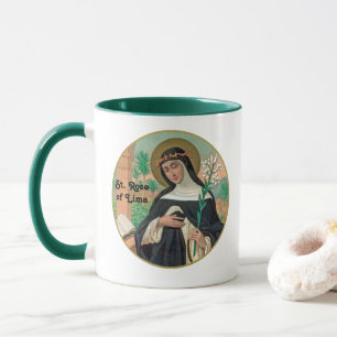 Mug Ste Rose de Lima (Détail ; K 48)