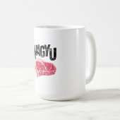 Mug Steak de boeuf Wagyu - Adulte de viande de qualité (Devant droit)