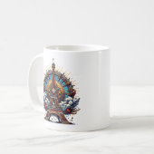 Mug Steampunk Bastille Day Tour Eiffel (Devant gauche)