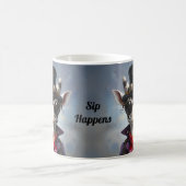 Mug Steampunk Giraffe Personnalisable Cup Sip Happens (Centre)