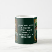 Mug Steampunk Gnome-Leprechaun Unicorn Jour de la Sain (Centre)