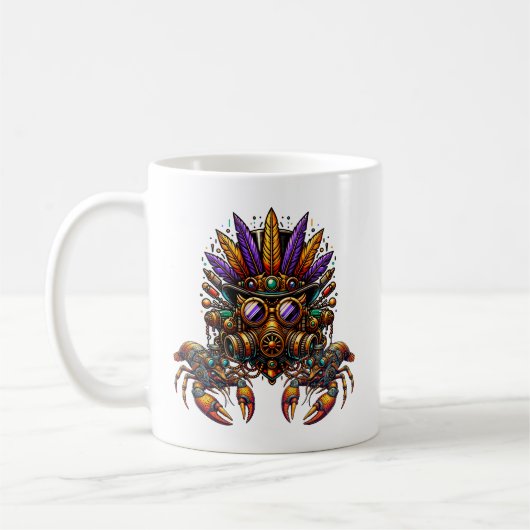 Mug Steampunk Mardi Gras (Gauche)