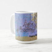 Mug Steampunk Mécanique Edison Light Bulb Architect (Devant gauche)