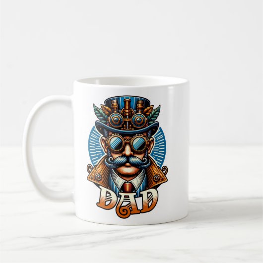 Mug Steampunk Papa (Gauche)