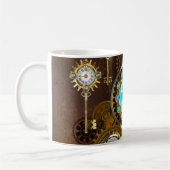 Mug Steampunk Rusty Background (Gauche)