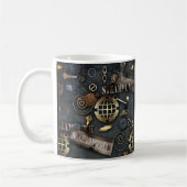 Mug Steampunk, scrapbooking (Gauche)