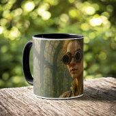 Mug Steampunk Victorian Gardener Art