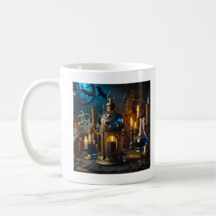 Mug Steampunk Victorian Gothics Laboratoire Lanterne