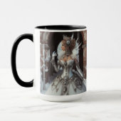 Mug Steampunk Victorian Industrial Winter Ice Queen (Gauche)