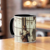 Mug Steampunk Victorian Music Snow Globe
