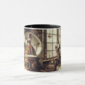 Mug Steampunk Victorian Music Snow Globe (Centre)