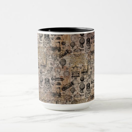 Mug Steampunk vintage (Centre)