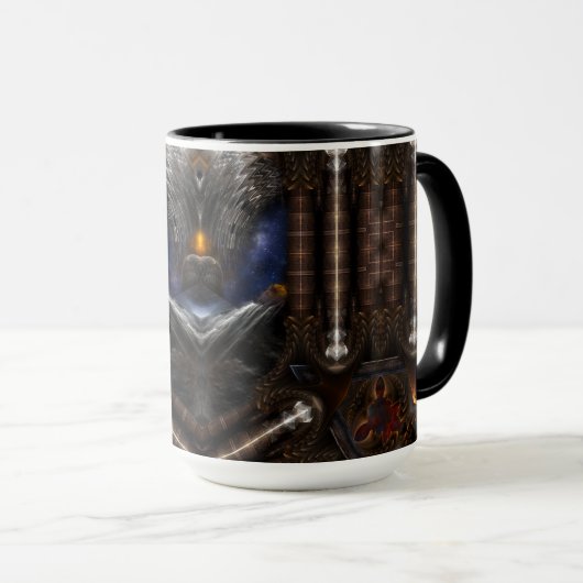 Mug Steampunk Visions (Devant droit)